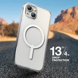 Drop Resistant Up to13ft|4m||Santa Cruz Snap protects your phone from drops up to 13 feet (4 meters).*