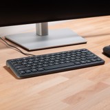 Compact Desktop Keyboard || The compact ZAGG Connect Keyboard 12C fits nicely even in crowded workspaces.