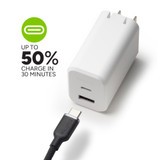 Up to 50% Charge in 30 Minutes||
The USB-C PD port can charge an iPhone from 0-50% in 30 minutes.