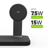 Up to 7.5W-15W of Wireless Power|| Delivers up to 7.5W to your iPhone and up to 15W to Qi-enabled Android devices