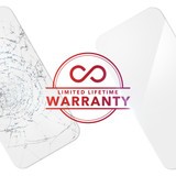 Limited Lifetime Warranty ||If your Glass Elite screen protector ever gets worn or damaged, we will replace it for as long as you own your device. 