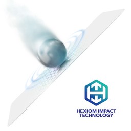 Strongest Ever Impact Protection
||Shock-absorbing Hexiom impact technology has an adhesive, honeycomb-line structure that strengthens the screen protector. Strongest Ever Impact Protection
||Shock-absorbing Hexiom impact technology has an adhesive, honeycomb-line structure that strengthens the screen protector.