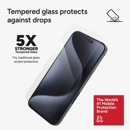 Extreme Scratch & Shatter Protection||5x stronger than traditional glass screen protection with ion exchange technology. Extreme Scratch & Shatter Protection||5x stronger than traditional glass screen protection with ion exchange technology.