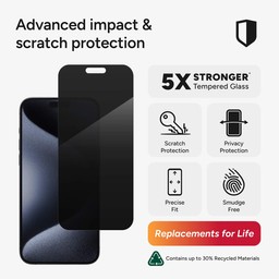 Extreme Scratch & Shatter Protection||5x stronger than traditional glass screen protection with ion exchange technology. Extreme Scratch & Shatter Protection||5x stronger than traditional glass screen protection with ion exchange technology.