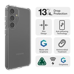 Drop Resistant up to 13 ft ǀ 4m ||
Crystal Palace protects your phone from drops up to 13 feet (4 meters). (1) Drop Resistant up to 13 ft ǀ 4m ||
Crystal Palace protects your phone from drops up to 13 feet (4 meters). (1)