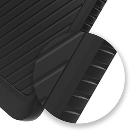 Textured Finish ||
Everest has a textured back and edges for a no-slip grip. Textured Finish ||
Everest has a textured back and edges for a no-slip grip.