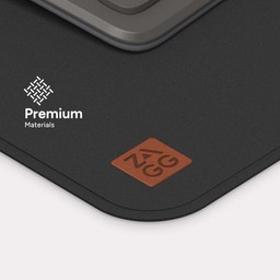 Premium Materials ||  The mat has a premium, durable fabric surface and a non-slip bottom. Premium Materials ||  The mat has a premium, durable fabric surface and a non-slip bottom.
