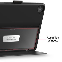 Asset Tag Window || The back of the case has a clear window so you can view property or identification stickers. Asset Tag Window || The back of the case has a clear window so you can view property or identification stickers.