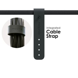 Integrated Silicone Cable Strap || The premium silicone loop harnesses the cables for easy packing. Integrated Silicone Cable Strap || The premium silicone loop harnesses the cables for easy packing.