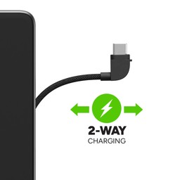 Two-way Charging || The USB-C cable and port can charge your device or recharge the Powerstation Plus Mini. Two-way Charging || The USB-C cable and port can charge your device or recharge the Powerstation Plus Mini.