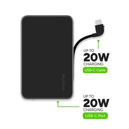 Up to 20W Charging || Get up to 20W with the USB-C cable or USB-C port. Up to 20W Charging || Get up to 20W with the USB-C cable or USB-C port.