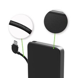 Premium Design || Powerstation Plus Mini has an aluminum frame, soft-touch silicone exterior, and a durable, braided cable. Premium Design || Powerstation Plus Mini has an aluminum frame, soft-touch silicone exterior, and a durable, braided cable.