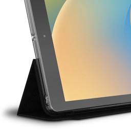 Folding Movie Stand ||The folio-style cover folds back into a stand that holds your tablet at a convenient viewing angle. Folding Movie Stand ||The folio-style cover folds back into a stand that holds your tablet at a convenient viewing angle.