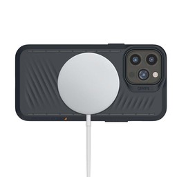 MagSafe Compatible||Magnets in the case are compatible with the Apple MagSafe charger, so it just "snaps" into place. MagSafe Compatible||Magnets in the case are compatible with the Apple MagSafe charger, so it just "snaps" into place.