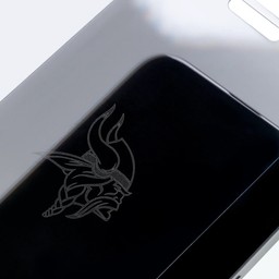 Minnesota Vikings - Custom Clear Glass Minnesota Vikings - Custom Clear Glass
