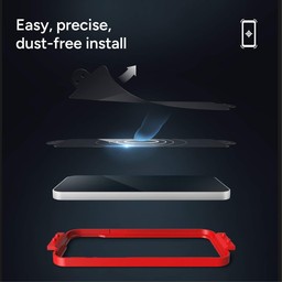 Our most rugged case || Application is easy with the anti-dust adhesive and EZ Apply installation tray that ensures precise alignment. Our most rugged case || Application is easy with the anti-dust adhesive and EZ Apply installation tray that ensures precise alignment.