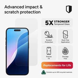 Advanced impact and || scratch protection Advanced impact and || scratch protection