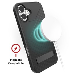 Wireless Charging Compatible || Denali Snap is MagSafe compatible and works with most wireless chargers. Wireless Charging Compatible || Denali Snap is MagSafe compatible and works with most wireless chargers.