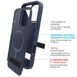 Secure Grip || The textured edges provide a no-slip grip.  ** Navy Secure Grip || The textured edges provide a no-slip grip.  ** Navy