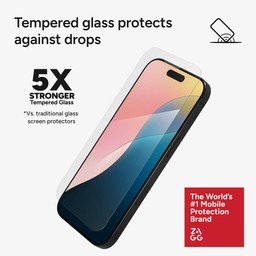 Advanced Scratch & Shatter Protection || 5x stronger than traditional glass screen protection with ion exchange technology. Advanced Scratch & Shatter Protection || 5x stronger than traditional glass screen protection with ion exchange technology.