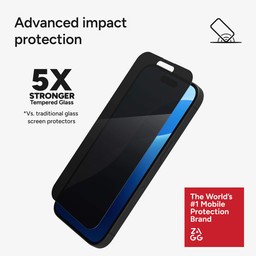 Invisibleshield Glass Elite Privacy 360 Apple iPhone 16 (Case Friendly)