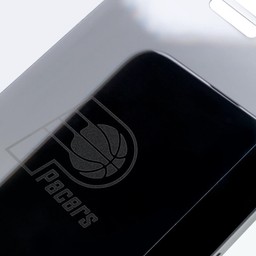 Indiana Pacers - Custom Clear Glass Indiana Pacers - Custom Clear Glass