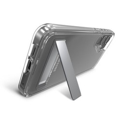 Integrated Kickstand || The Kickstand allows for hands-free viewing, and it folds back flush with the case Integrated Kickstand || The Kickstand allows for hands-free viewing, and it folds back flush with the case
