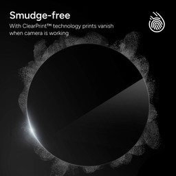 Smudge-free Surface || Fingerprints and smudges wipe away easily. Smudge-free Surface || Fingerprints and smudges wipe away easily.