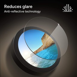 Anti-Reflective Technology || Disperses light to enhance color depth and vibrancy. Anti-Reflective Technology || Disperses light to enhance color depth and vibrancy.