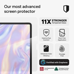 Our most advanced screen protector ||  11X Stronger Tempered Glass  Our most advanced screen protector ||  11X Stronger Tempered Glass