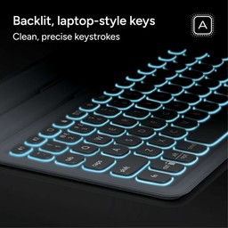 Backlit, Laptop-style Keys||The Pro keyframe design has clean, precise keystrokes. Backlighting, in seven different colors, makes typing easy in low-light conditions. Backlit, Laptop-style Keys||The Pro keyframe design has clean, precise keystrokes. Backlighting, in seven different colors, makes typing easy in low-light conditions.