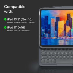 ZAGG Pro Keys Apple iPad 11" (A16) / iPad 10.9" (Gen 10) ZAGG Pro Keys Apple iPad 11" (A16) / iPad 10.9" (Gen 10)