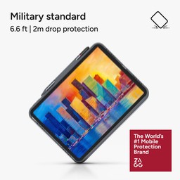 Durable Impact Protection ||The Pro Keys case provides 6.6 (2m) of drop protection, and the magnetic closure secures your device. Durable Impact Protection ||The Pro Keys case provides 6.6 (2m) of drop protection, and the magnetic closure secures your device.