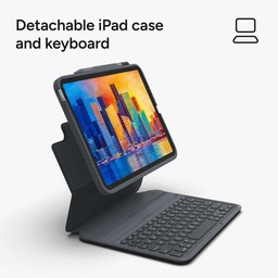 Detachable Keyboard and Case||The keyboard and case detach to accommodate different uses and environments. Detachable Keyboard and Case||The keyboard and case detach to accommodate different uses and environments.