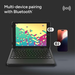 ZAGG Rugged Book for the Apple iPad 9.7" (Gen 5, 4, 3, 2, 1) / iPad Pro 9.7" (Gen 1) / iPad Air 9.7" (Gen 1, 2) ZAGG Rugged Book for the Apple iPad 9.7" (Gen 5, 4, 3, 2, 1) / iPad Pro 9.7" (Gen 1) / iPad Air 9.7" (Gen 1, 2)