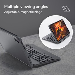 ZAGG Slim Book mini Tablet Keyboard Case Apple iPad mini Gen 6/A17 Pro ZAGG Slim Book mini Tablet Keyboard Case Apple iPad mini Gen 6/A17 Pro