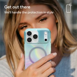 Let the milan snap be your stylish phone case that goes everywhere with you ** Iridescent Bubble Let the milan snap be your stylish phone case that goes everywhere with you ** Iridescent Bubble