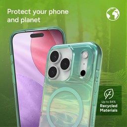 The Milan snap is made with recycled materials ** Iridescent Oil Slick The Milan snap is made with recycled materials ** Iridescent Oil Slick