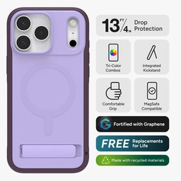 Features and benefits of the sedona snap with stand phone case ** Dusty Grape Purple Features and benefits of the sedona snap with stand phone case ** Dusty Grape Purple