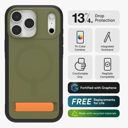 Features and benefits of the sedona snap with stand phone case ** Sea Kelp Green Multi Features and benefits of the sedona snap with stand phone case ** Sea Kelp Green Multi