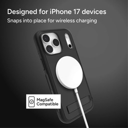 The Sedona snap is MagSafe compatible ** Pitch Black The Sedona snap is MagSafe compatible ** Pitch Black