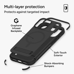 Multi-layer protection for your phone ** Pitch Black Multi-layer protection for your phone ** Pitch Black