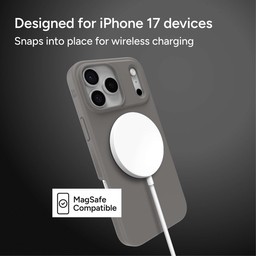 MagSafe compatible ** Clay Gray MagSafe compatible ** Clay Gray