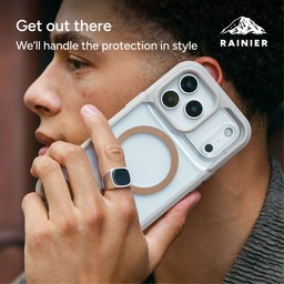 The Rainier phone case is rugged and stylish The Rainier phone case is rugged and stylish