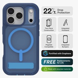 Features and benefits of the Rainier snap phone case ** Cobalt Horizon Blue Features and benefits of the Rainier snap phone case ** Cobalt Horizon Blue