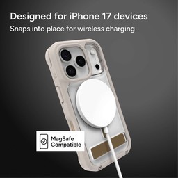 The Rainier phone case is MagSafe compatible ** Sandstone Beige The Rainier phone case is MagSafe compatible ** Sandstone Beige