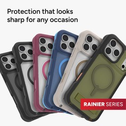 The Rainier snap phone case series lineup The Rainier snap phone case series lineup