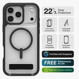 Features and benefits of the Rainier snap phone case ** Black Features and benefits of the Rainier snap phone case ** Black
