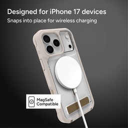 The Rainier phone case is MagSafe compatible ** Sandstone Beige The Rainier phone case is MagSafe compatible ** Sandstone Beige