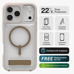 Features and benefits of the Rainier snap phone case ** Sandstone Beige Features and benefits of the Rainier snap phone case ** Sandstone Beige